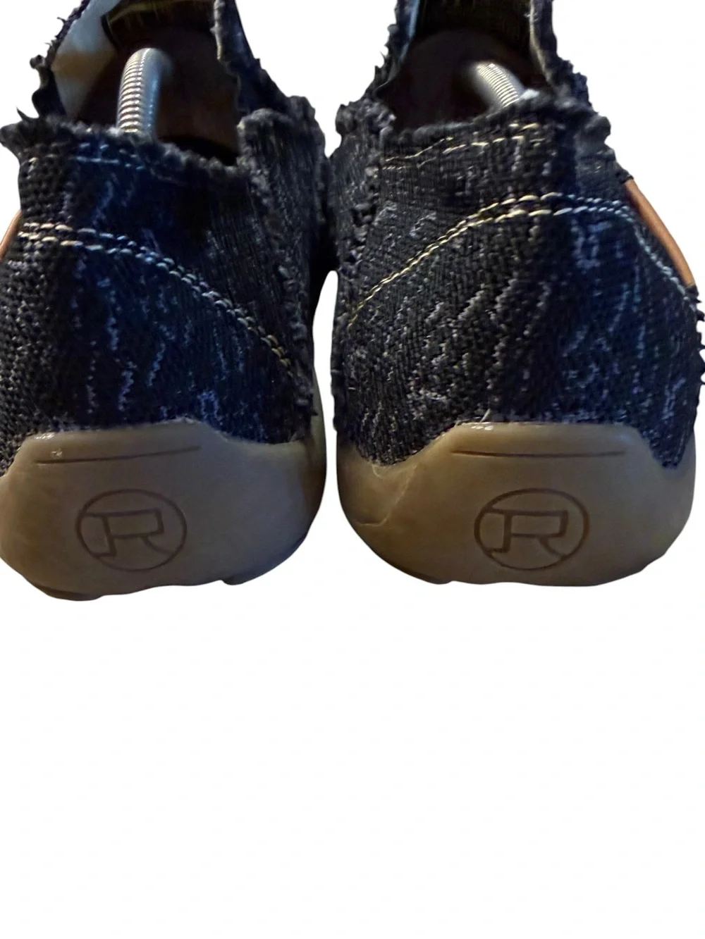 Roper Men’s size 11 Slip-On Casual Knit Heathered Black